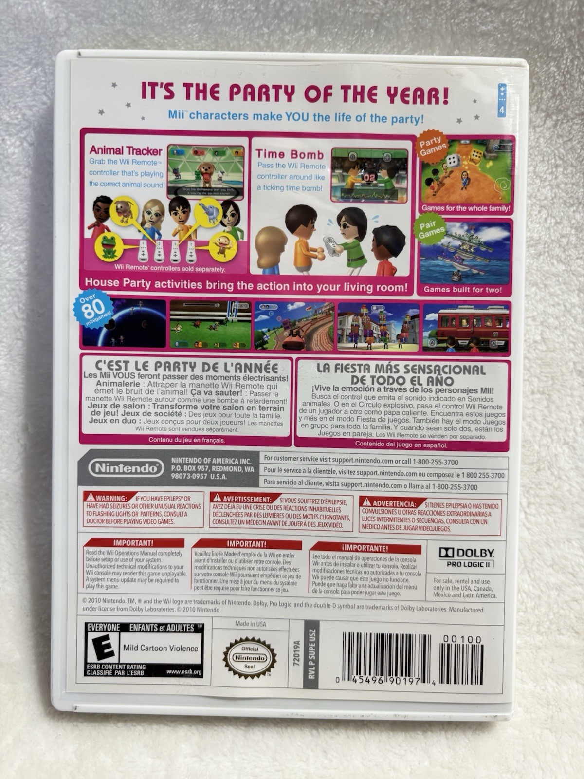 Nintendo Wii Party 2010 – Tested Working