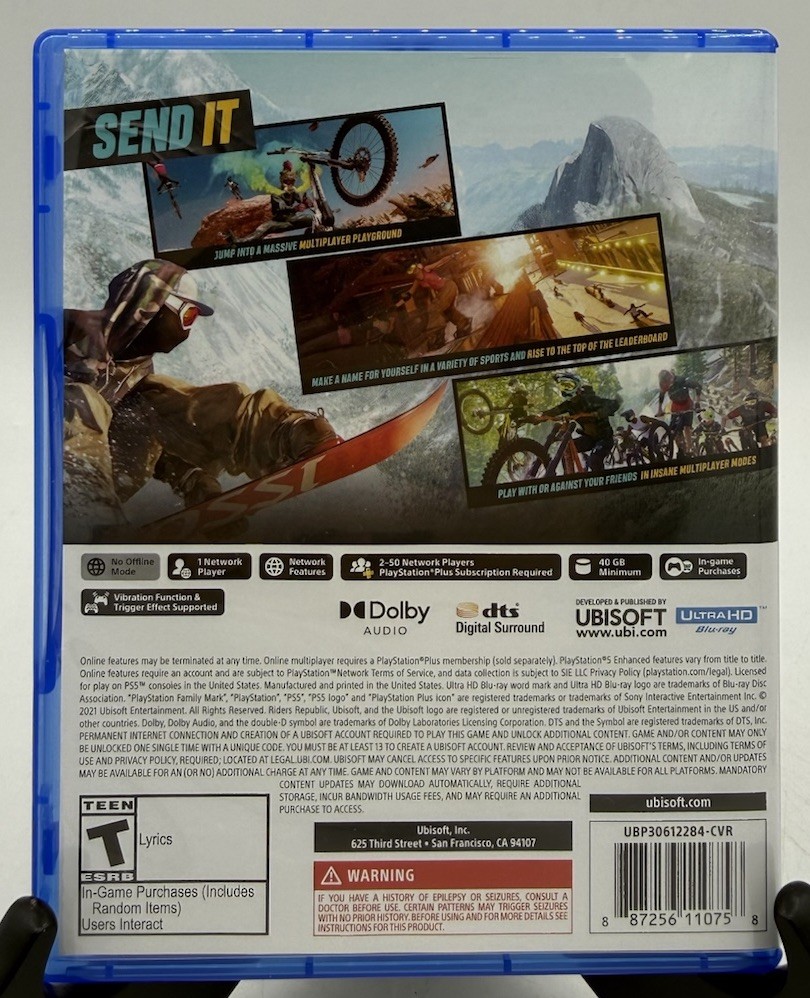 Ubisoft Riders Republic PS5 Sports Extreme Sports Multiplayer T Teen