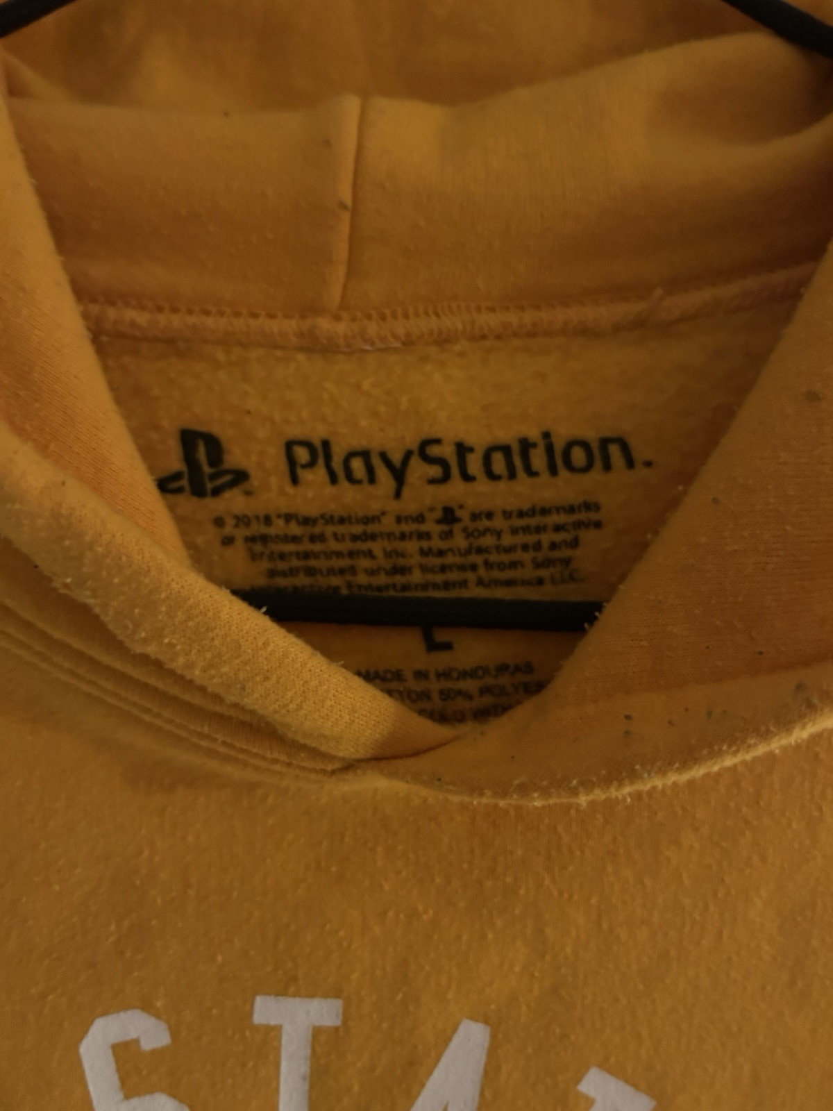 PlayStation Yellow Hoodie, Pink T-Shirt, Black Long Sleeve Shirt retro Bundle