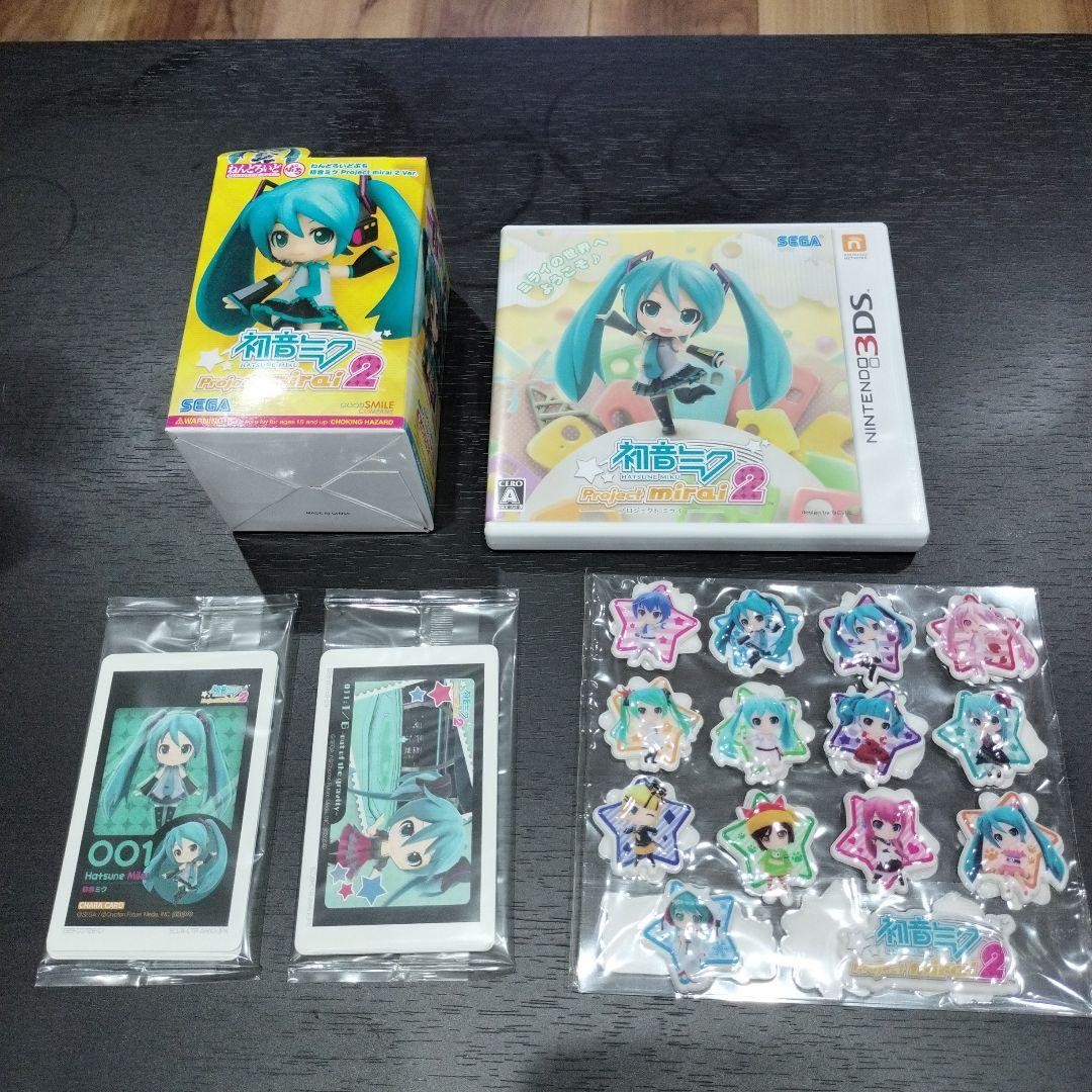 Nintendo 3DS Hatsune Miku Project mirai 2 Puchi Puku Pack Limited Box Japan