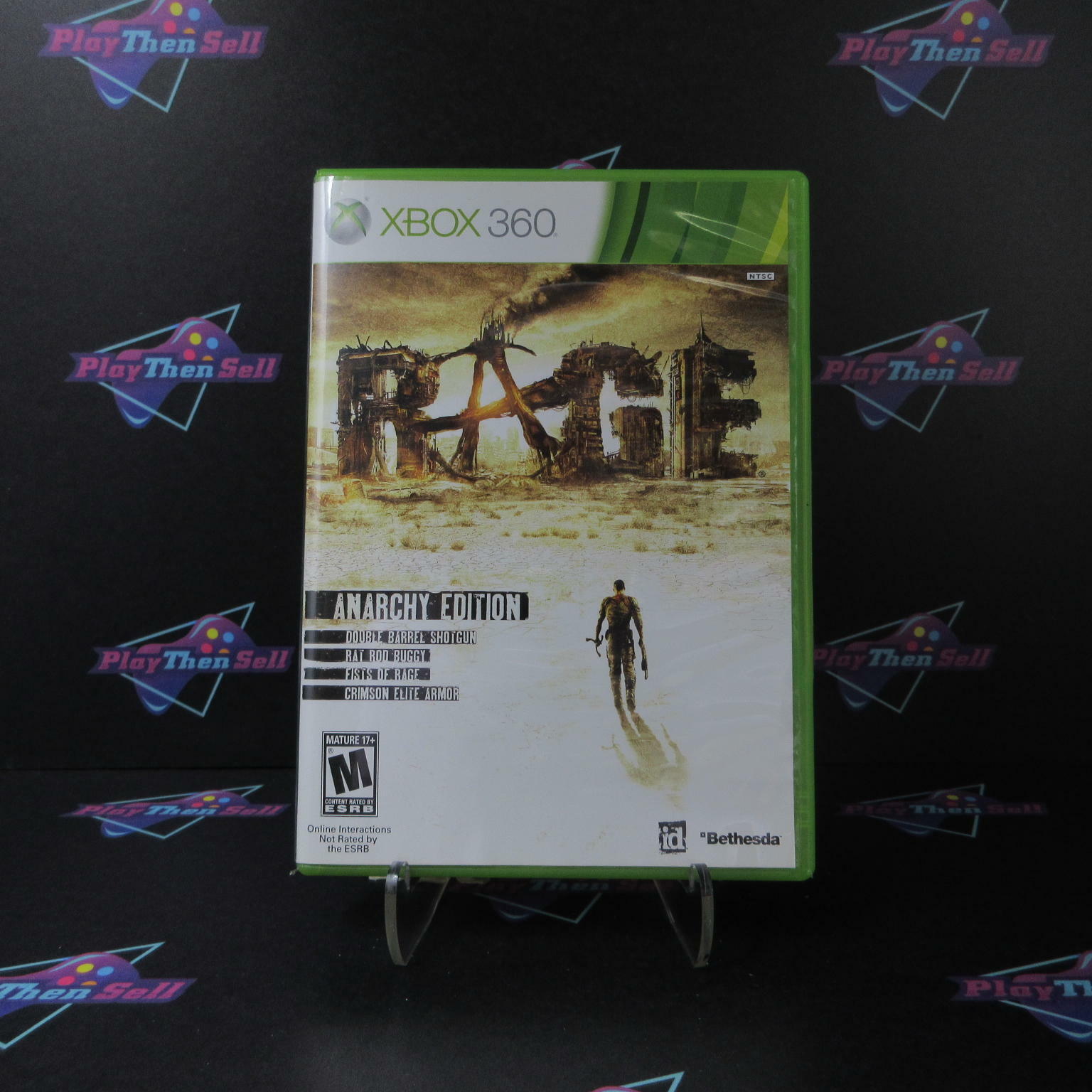 Refurbished Rage Anarchy Edition Xbox 360 + Sleeve Complete – Excellent Cond