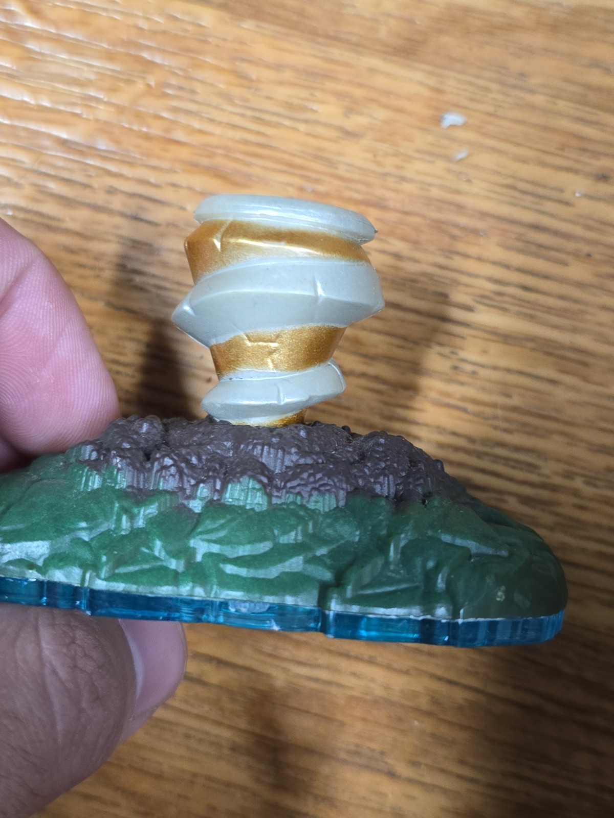 Skylanders Swap Force GRILLA DRILLA BOTTOM ONLY Swappable Figure Blue Base