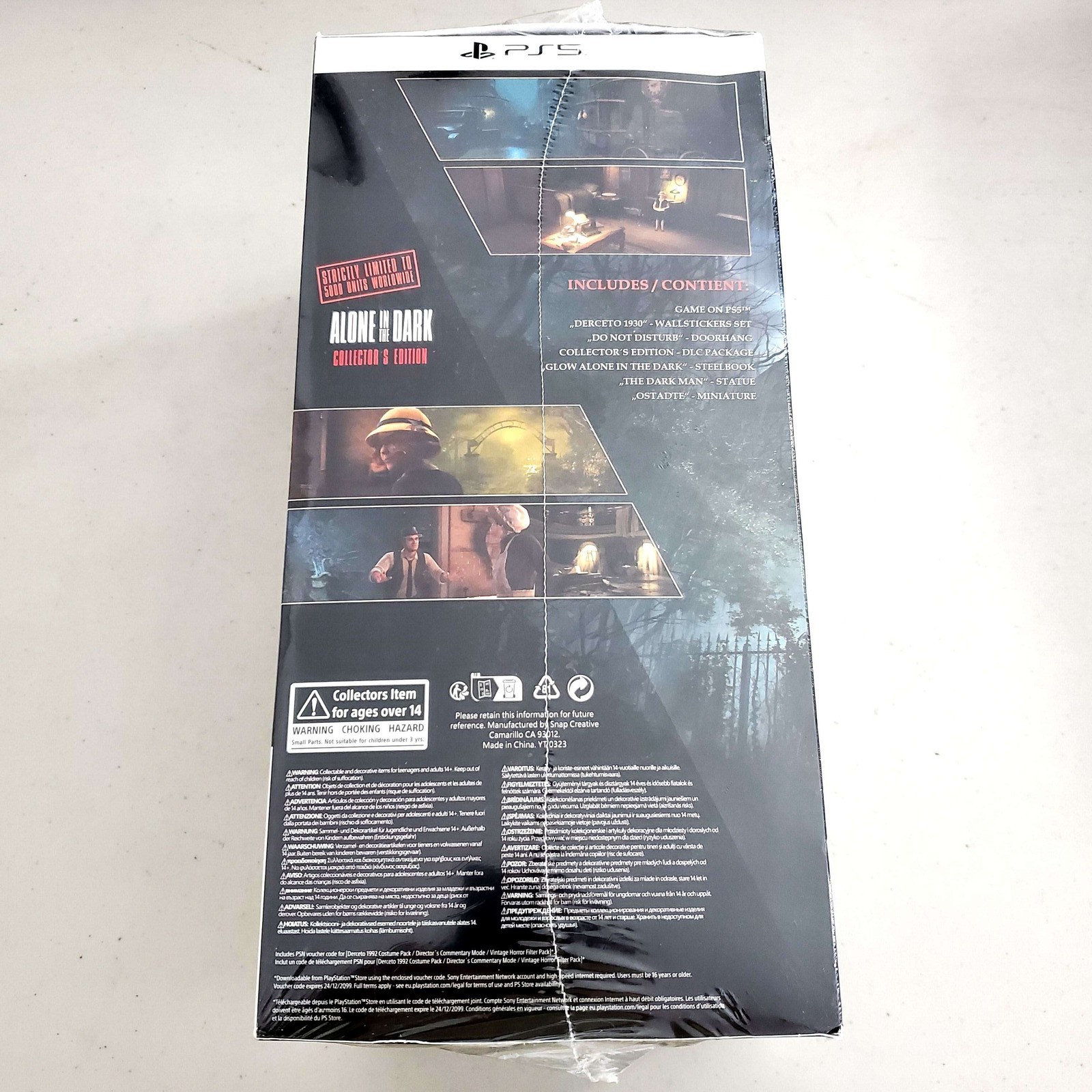 (Sealed) Alone In The Dark Collector’s Edition – Sony Playstation 5 PS5