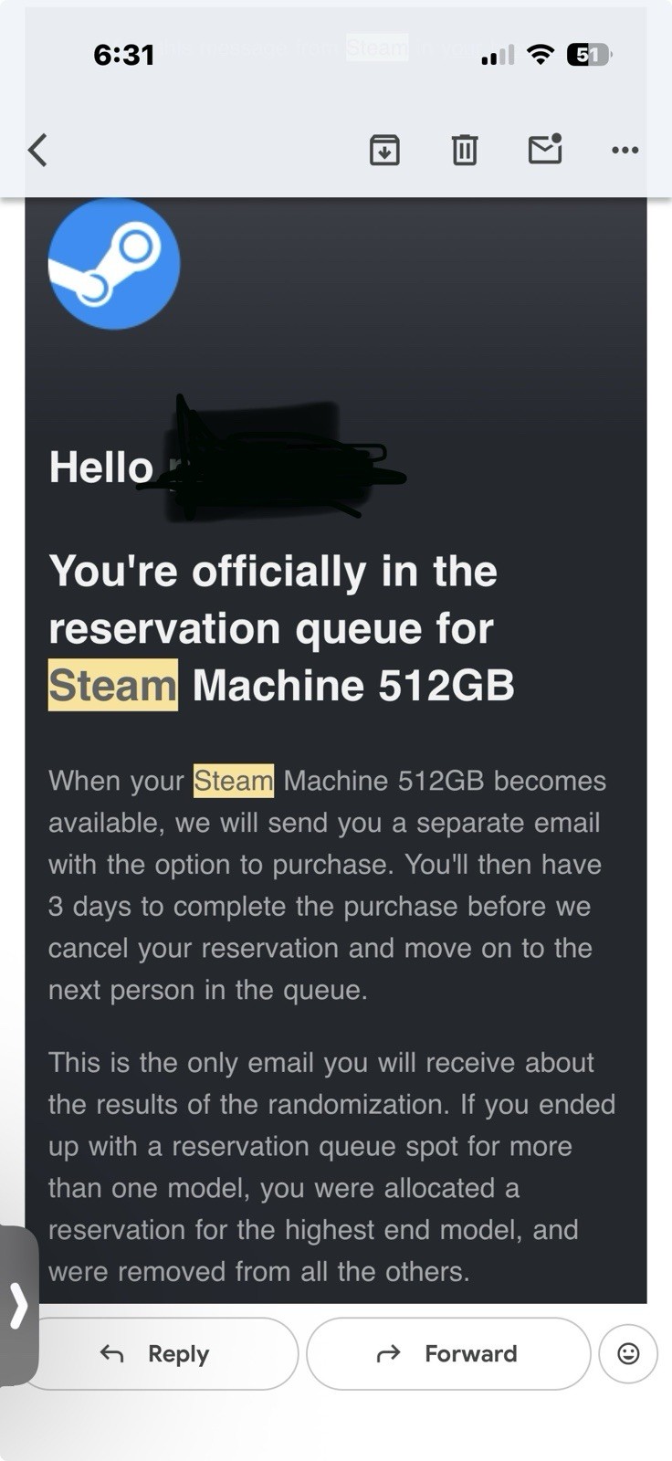 Steam Machine 512GB WITHOUT Controller Valve PC * Presale *