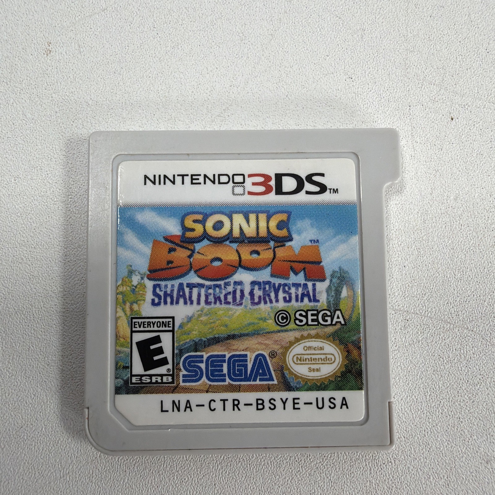 Sonic Boom: Shattered Crystal (Nintendo 3DS, 2014) Game Only