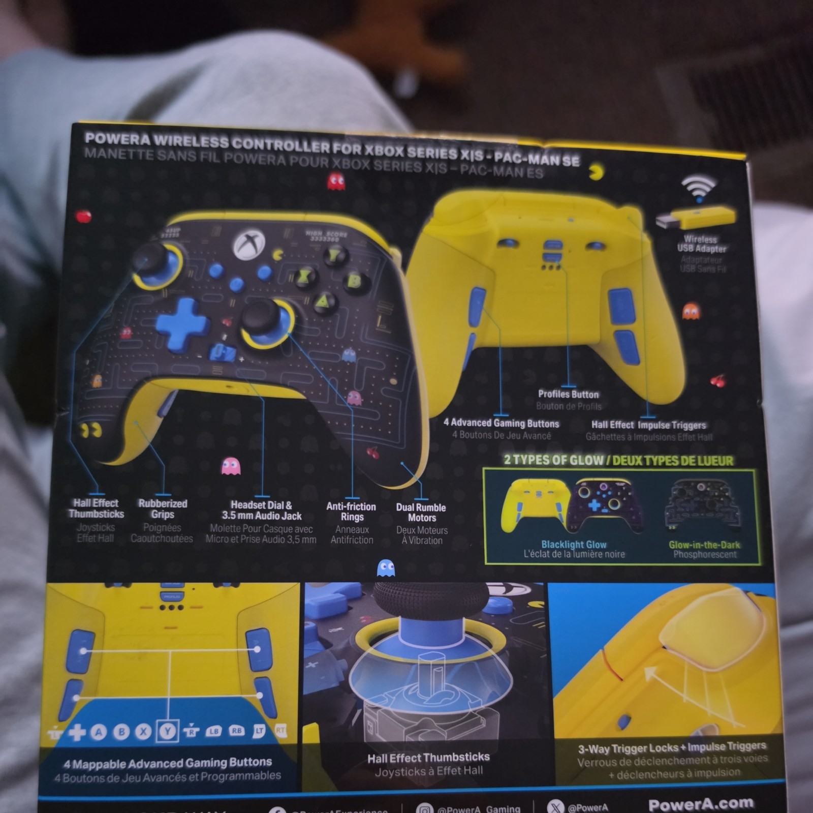 PowerA Wireless Controller for Xbox X/S/One – Pac Man Special Edition