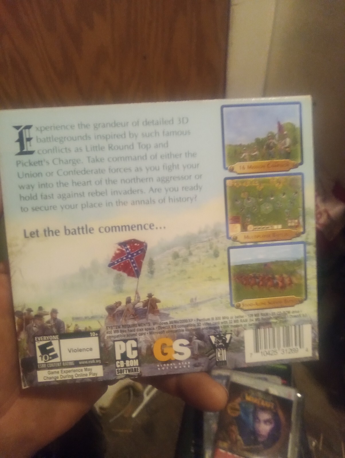 Video Game PC American Civil War Gettysburg NEW SEALED Jewel