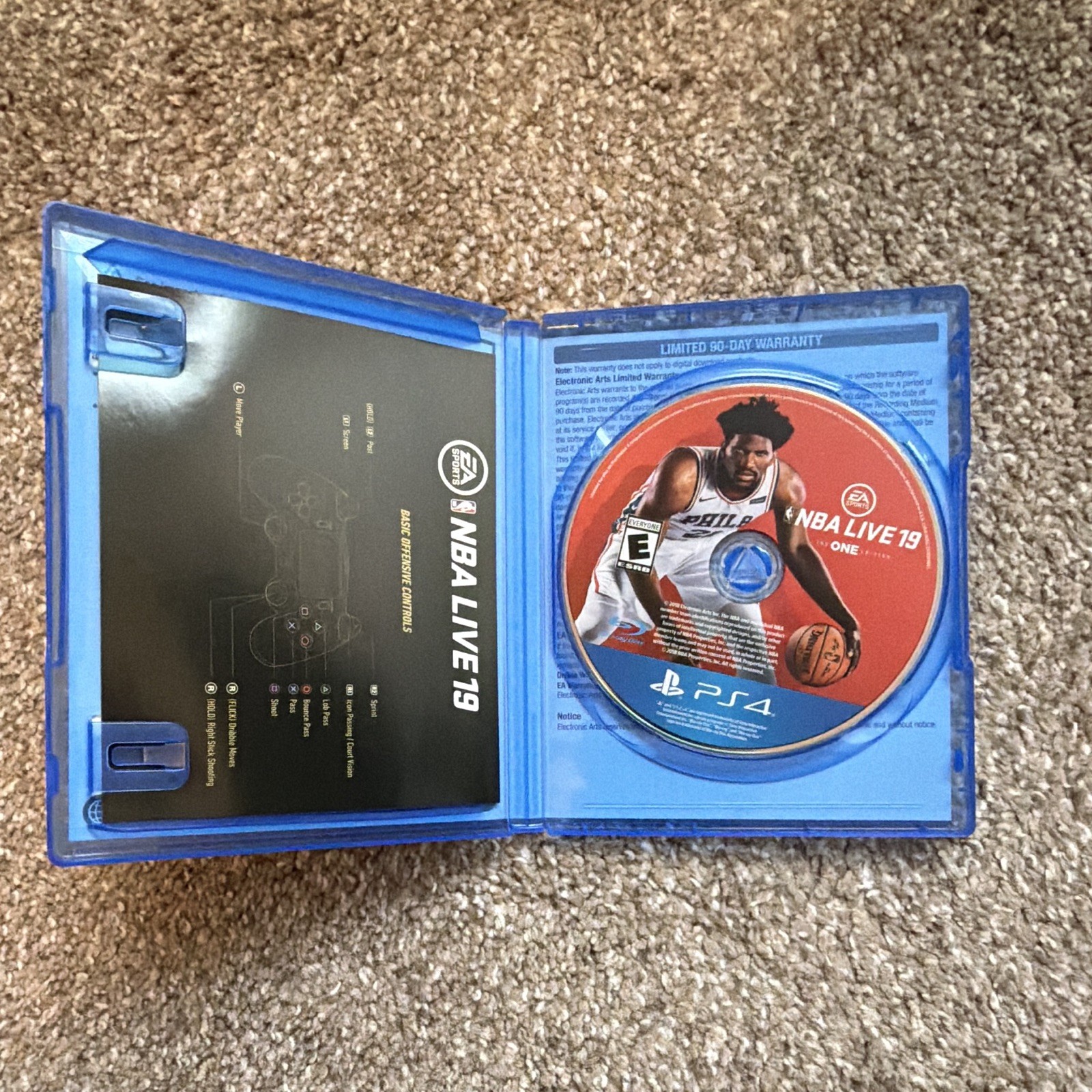 EA SPORTS NBA Live 19 The One Edition PS4 NTSC-U/C 2018 E Basketball