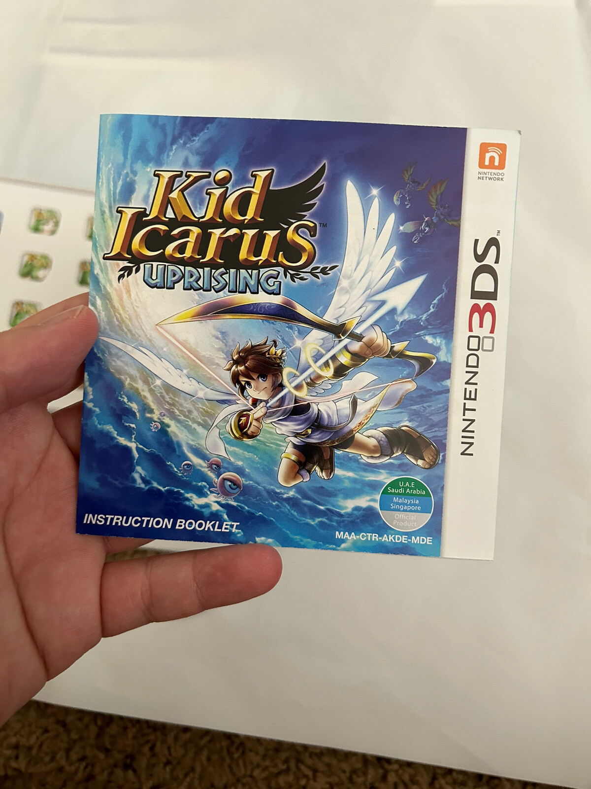 Kid Icarus Uprising (Nintendo 3DS, 2012) – CIB, Pre-Owned