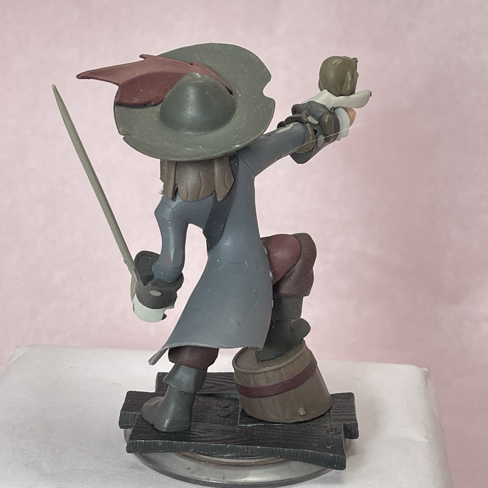 Captain Barbosa Pirates Of the Caribbean Disney Interactive Toy Figure Approx 4″