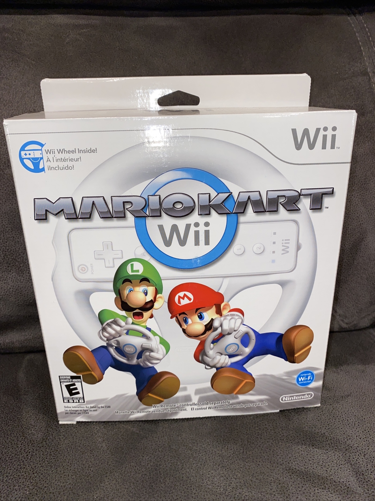 BRAND NEW Mario Kart Wii Wheel Bundle ( Nintendo Wii)