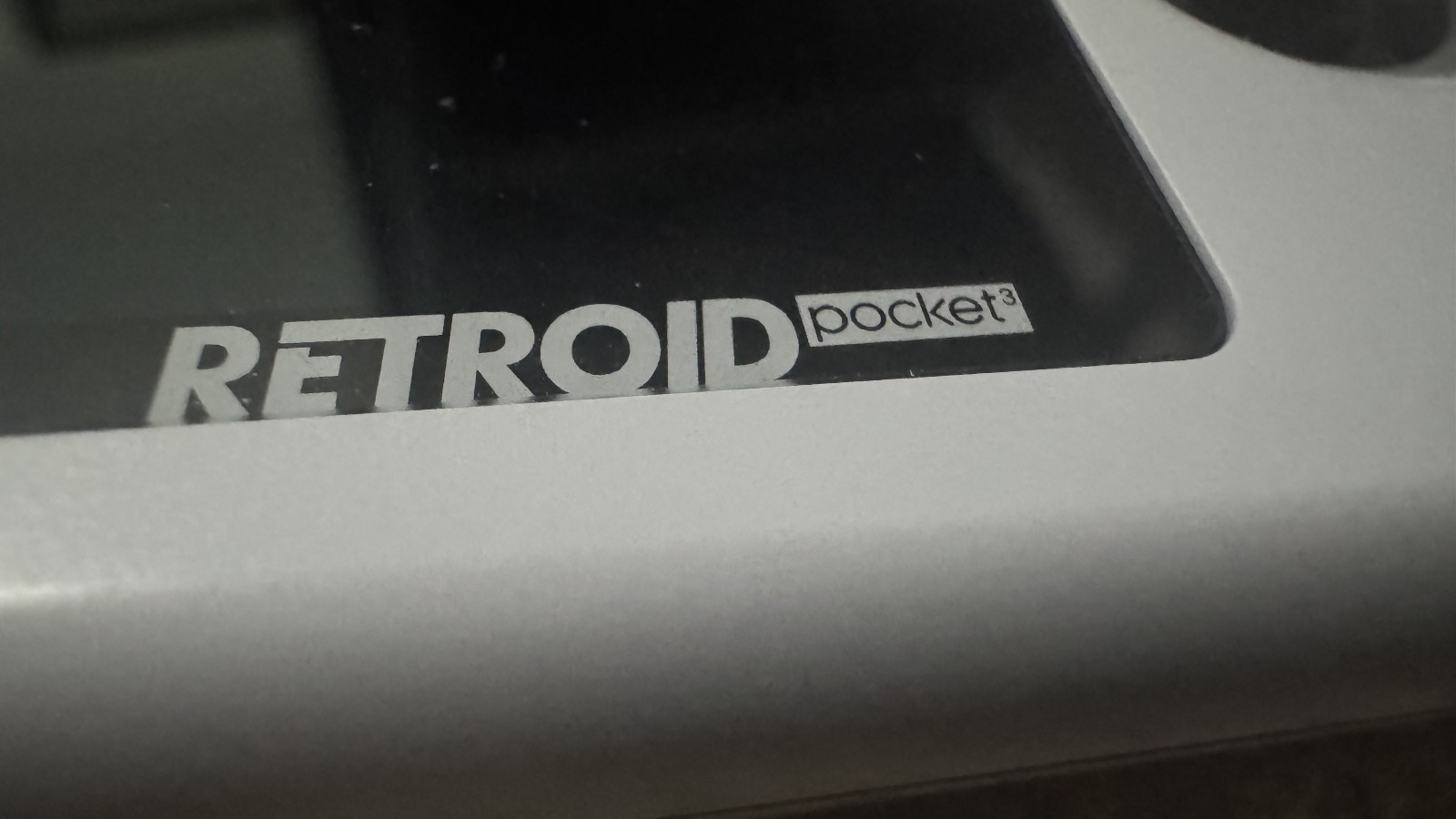 Retroid Pocket 3 Retro Handheld Emulator Gray Excellent Condition