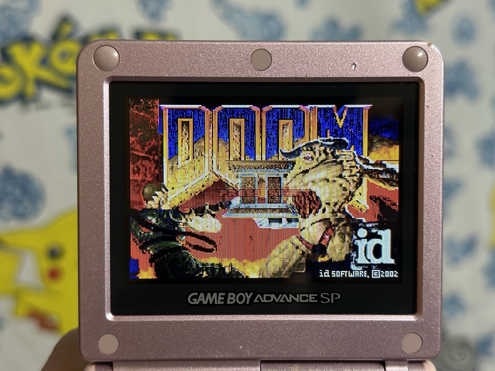 Doom II Nintendo GameBoy Advance Authentic Saves GBA Tested Clean