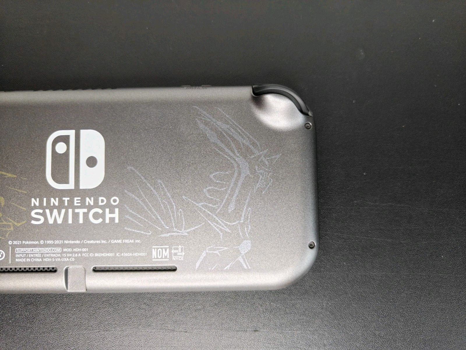 Nintendo Switch Lite Pokemon Dialga & Palkia Limited Edition w/ Case,Accessories