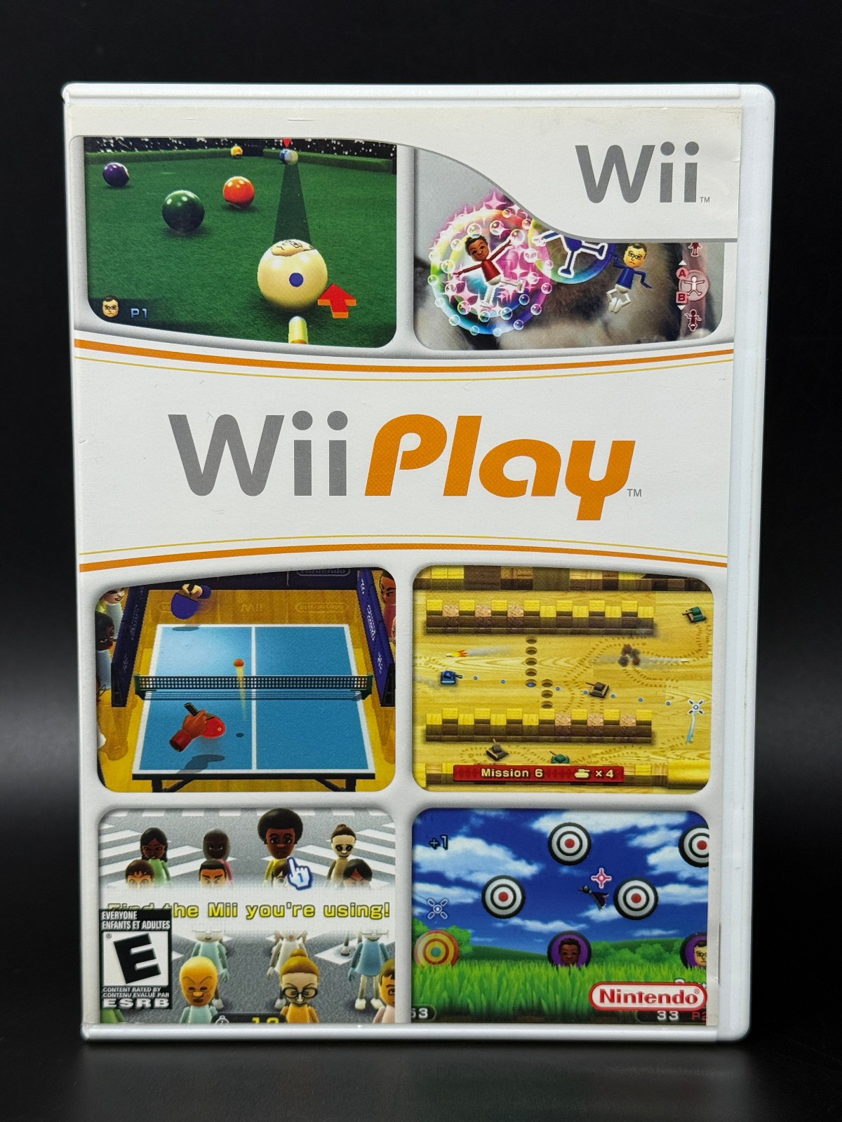 Wii Play (Nintendo Wii) *COMPLETE W/ MANUAL – TESTED*