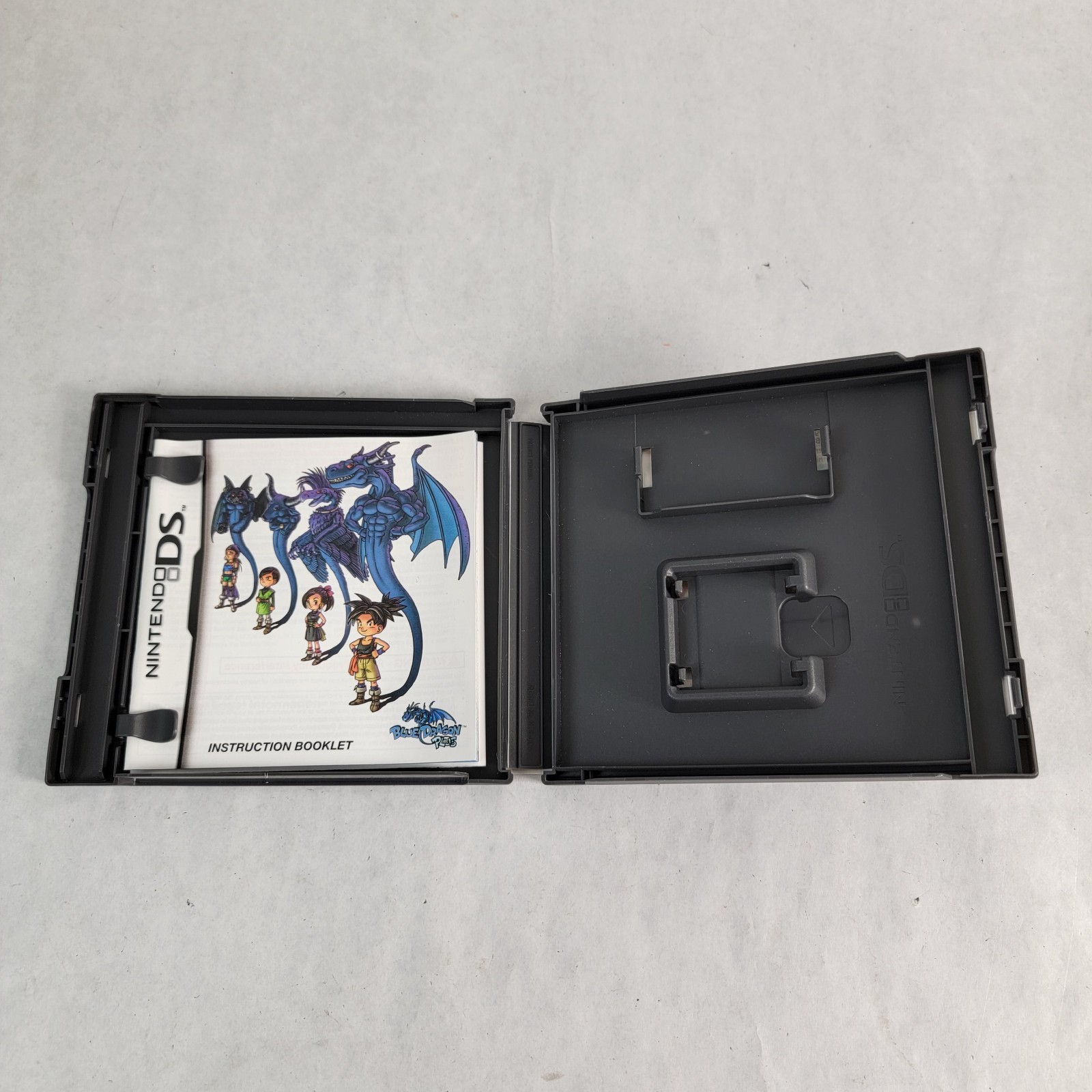 Nintendo Blue Dragon Plus Nintendo DS Manual & Case Only