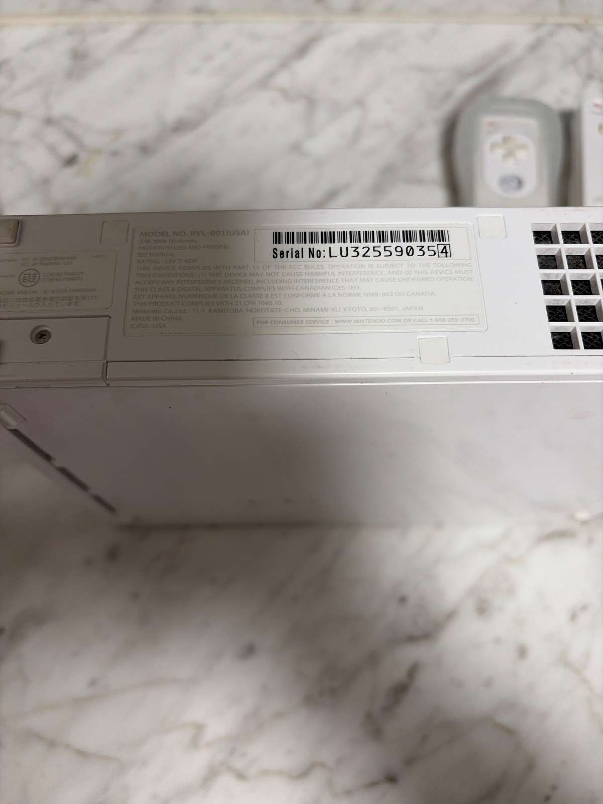 For Parts or Repair Nintendo Wii Console Plus extras . This may work ( unsure)