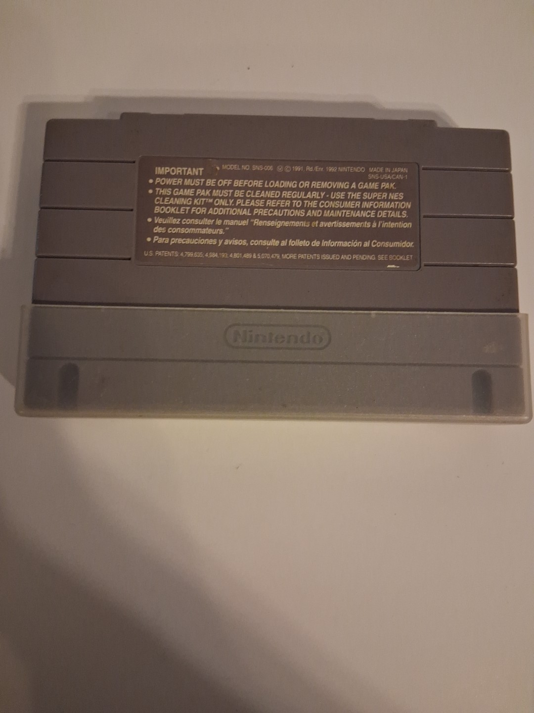 Super Mario RPG: Legend of the Seven Stars (Nintendo SNES,, 1996)