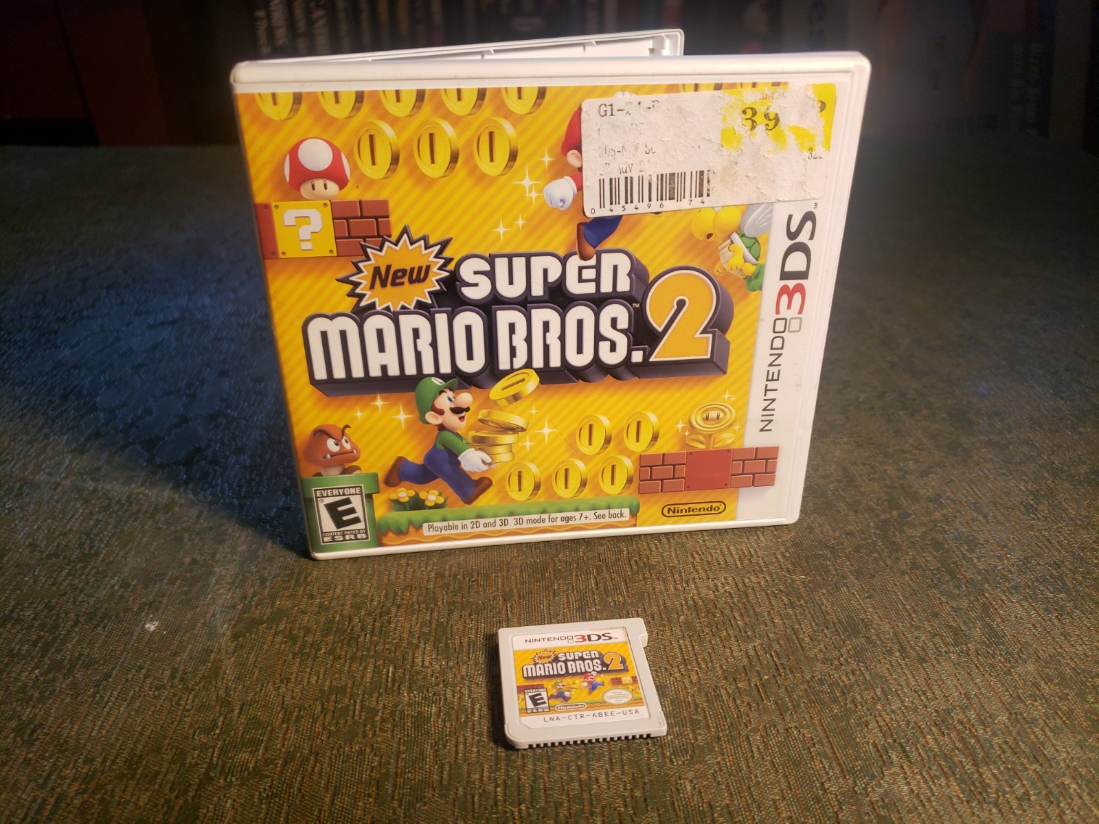 New Super Mario Bros 2 – Nintendo 3DS In Box Tested Free Shipping
