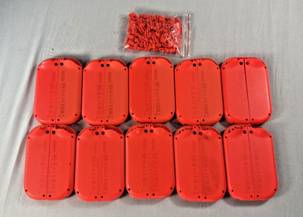 Genuine Official Nintendo Switch JoyCon Shells Bulk Lot 10 – Replacement Housing