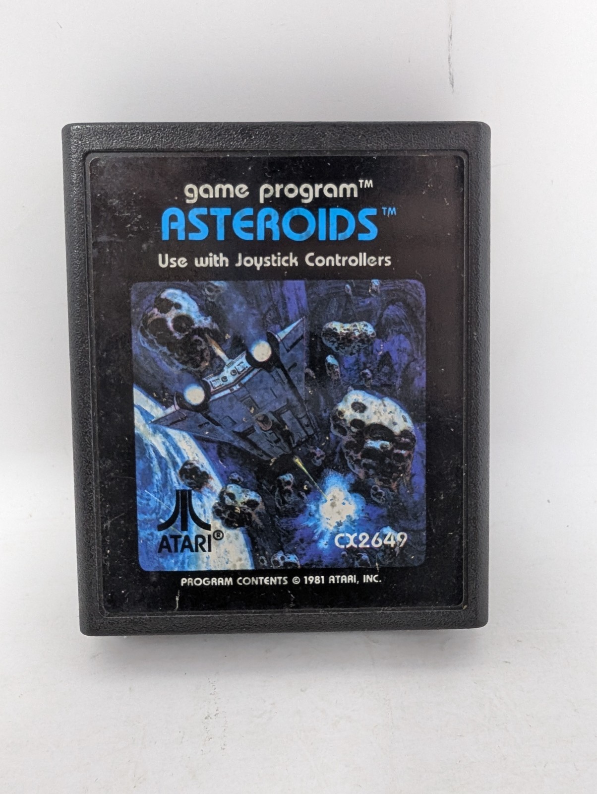 Asteroids (Atari 2600, 1981) Game Program Video Game Cartridge Only