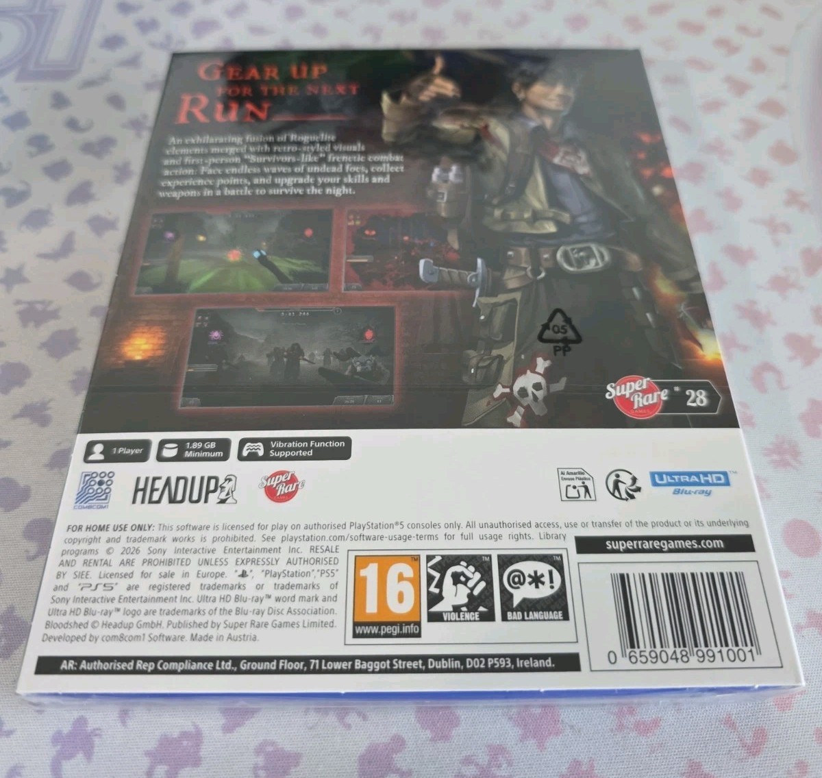Bloodshed (PS5) – Super Rare Games #28 – VERY RARE – With Slipcover -SHIPS TODAY