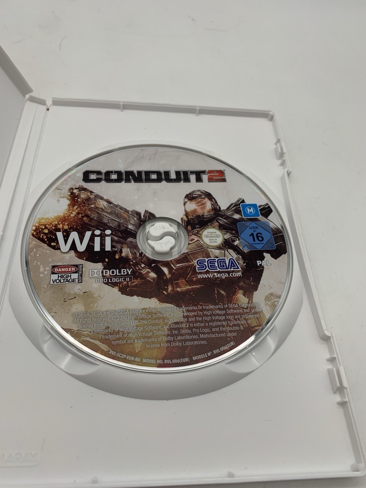 Conduit 2 (Nintendo Wii, 2011) DISC ONLY