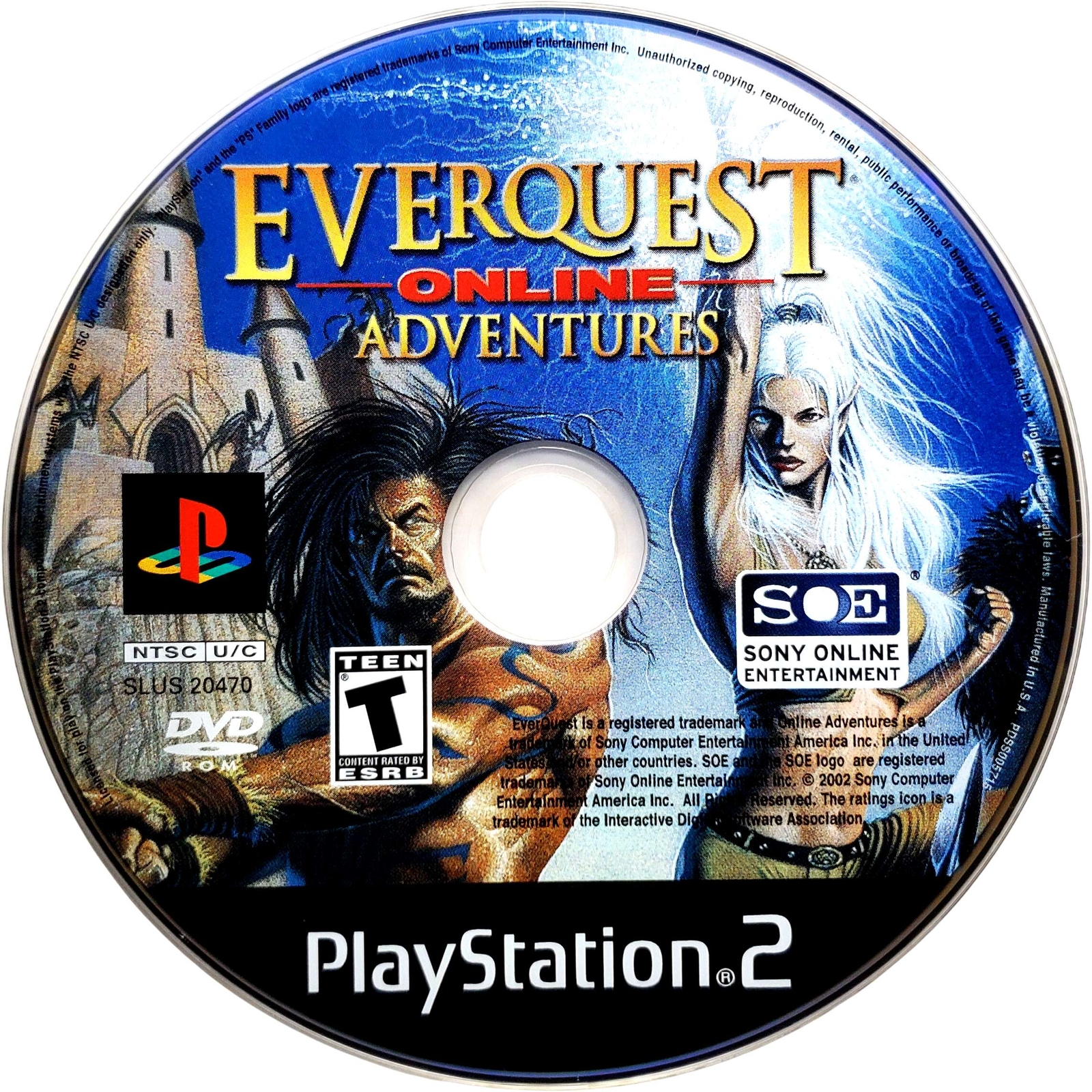 Everquest Online Adventures – Sony Playstation 2 Pristine Tested Authentic