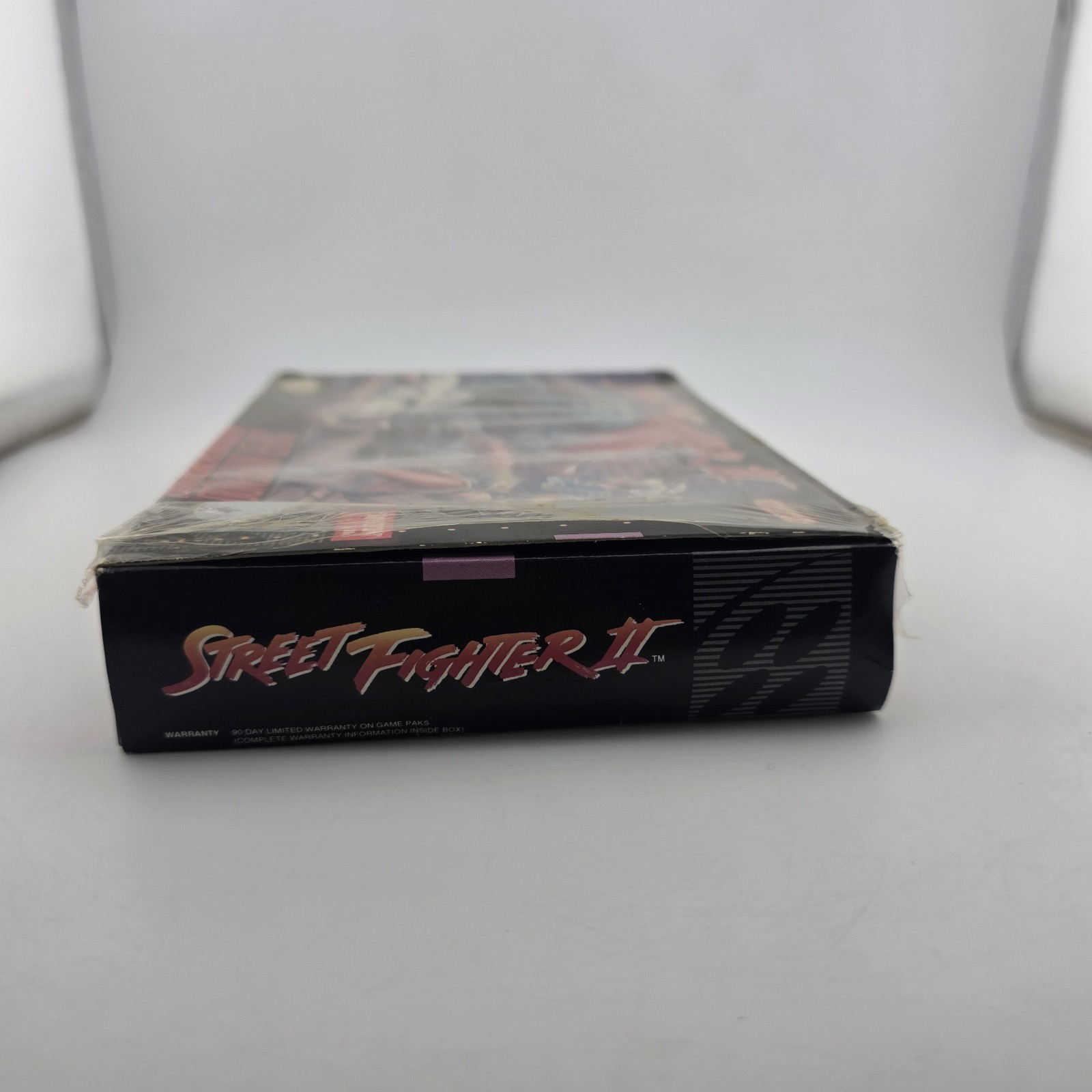 Street Fighter II – Box With Registration Card – Super Nintendo Shrink (No Game)