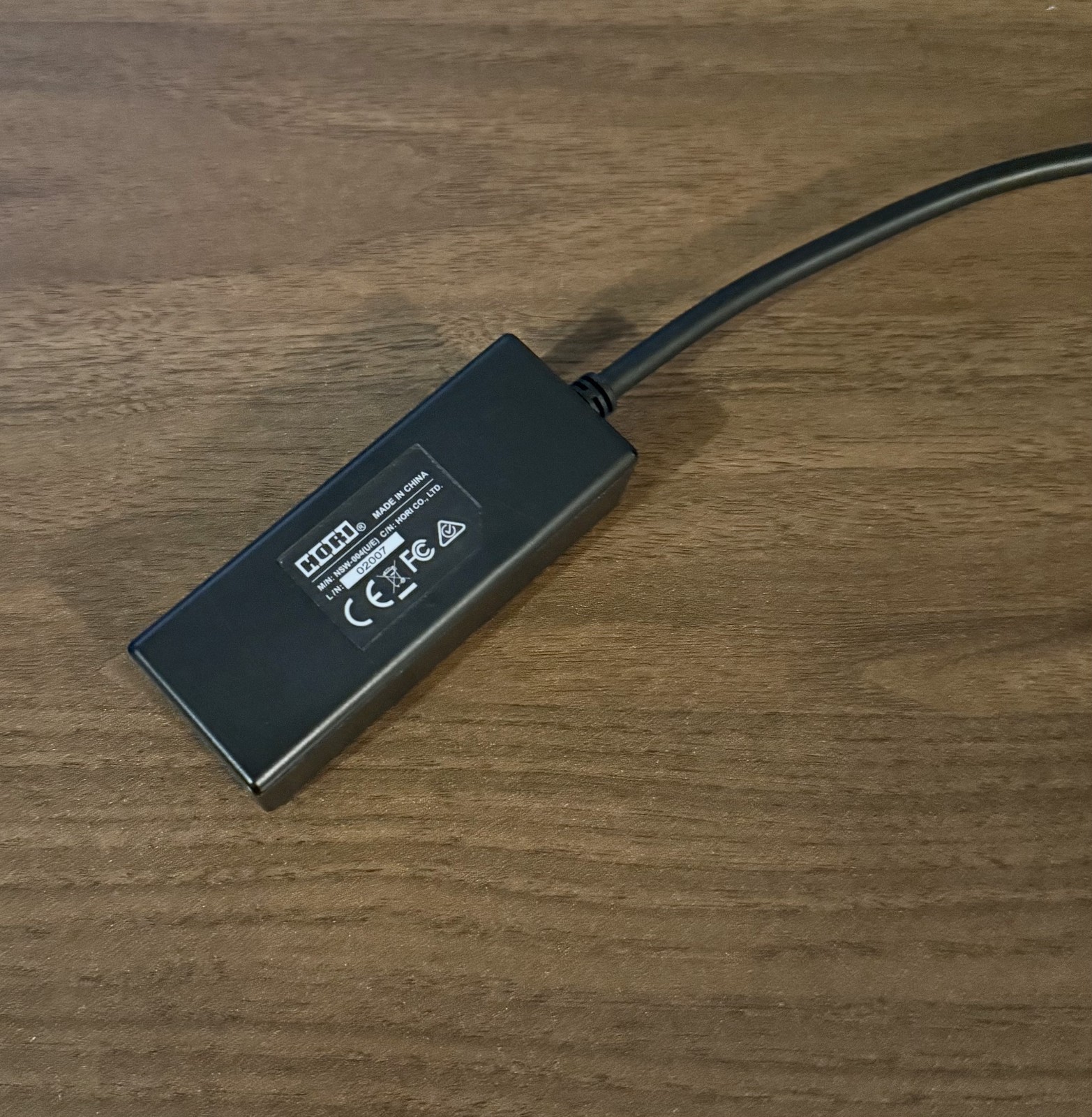 Nintendo Switch HORI Ethernet LAN adapter Model NSW-004