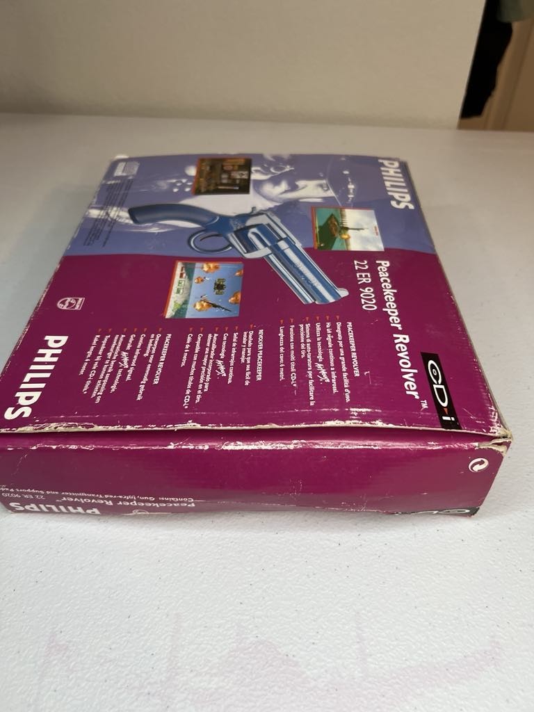 Philips CDi Peacekeeper Revolver New In Box for Mad Dog McCree Etc Not Included