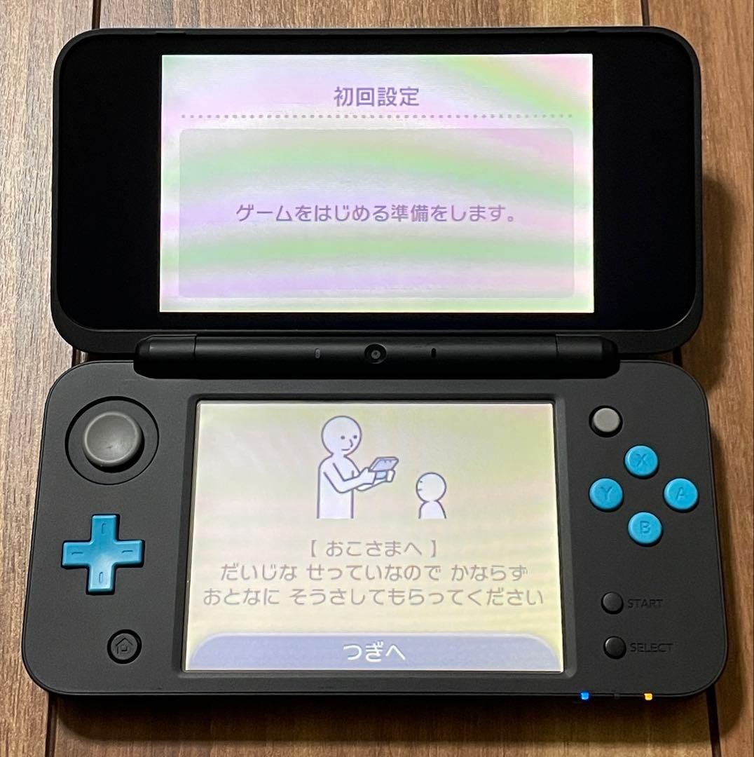 Nintendo new 2DS XL LL Turquoise x Black Console Boxed excellent condition
