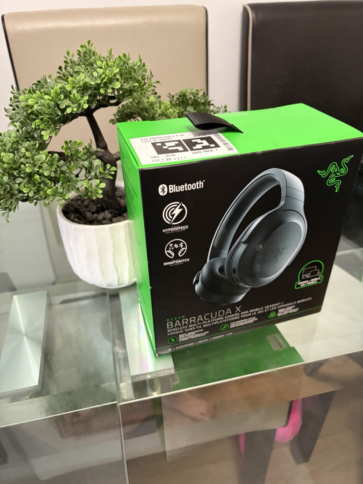 Razer Barracuda X Wireless Gaming Headset Bluetooth 2.4GHz USB-C Black
