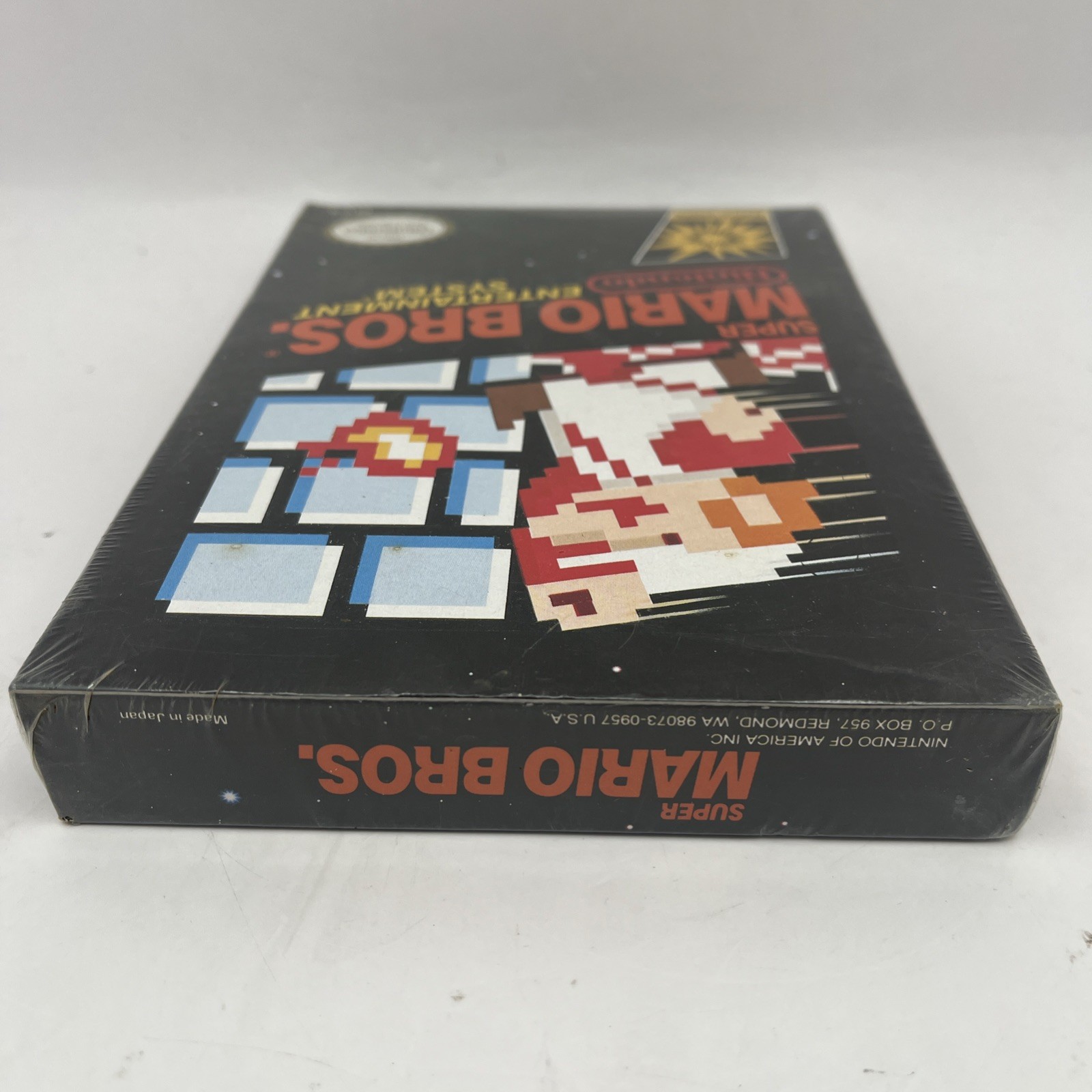Super Mario Bros Nintendo NES Game H-Seam REV-A Oval Seal SOQ R BRAND NEW SEALED