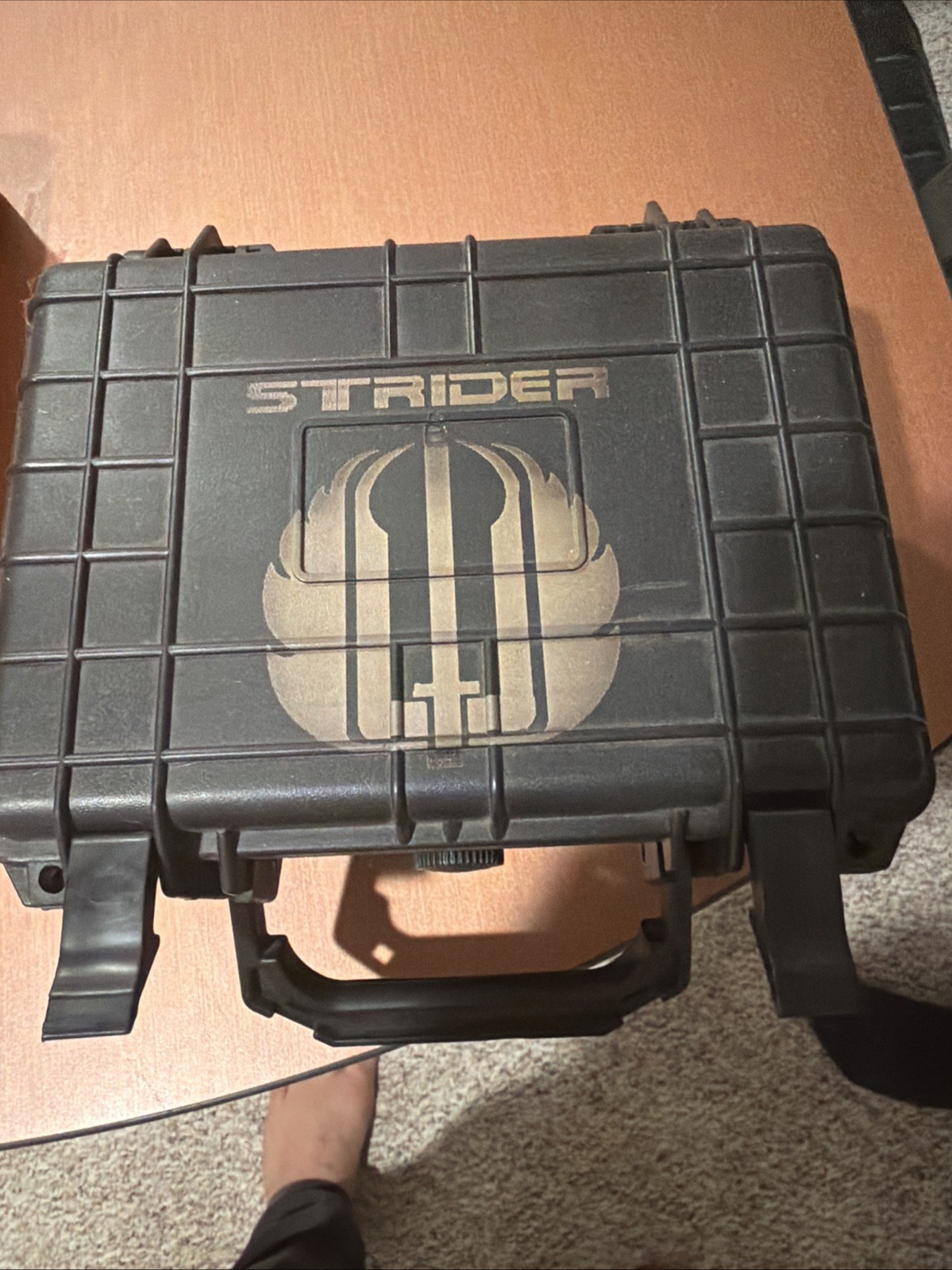 Strider Knife Laser Engraved Water Proof Air Tight Storage Box 9”x6”