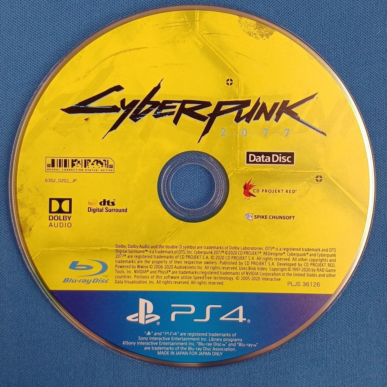 SPIKE CHUNSOFT PLJS36125 Cyberpunk 2077 PlayStation4 PS4