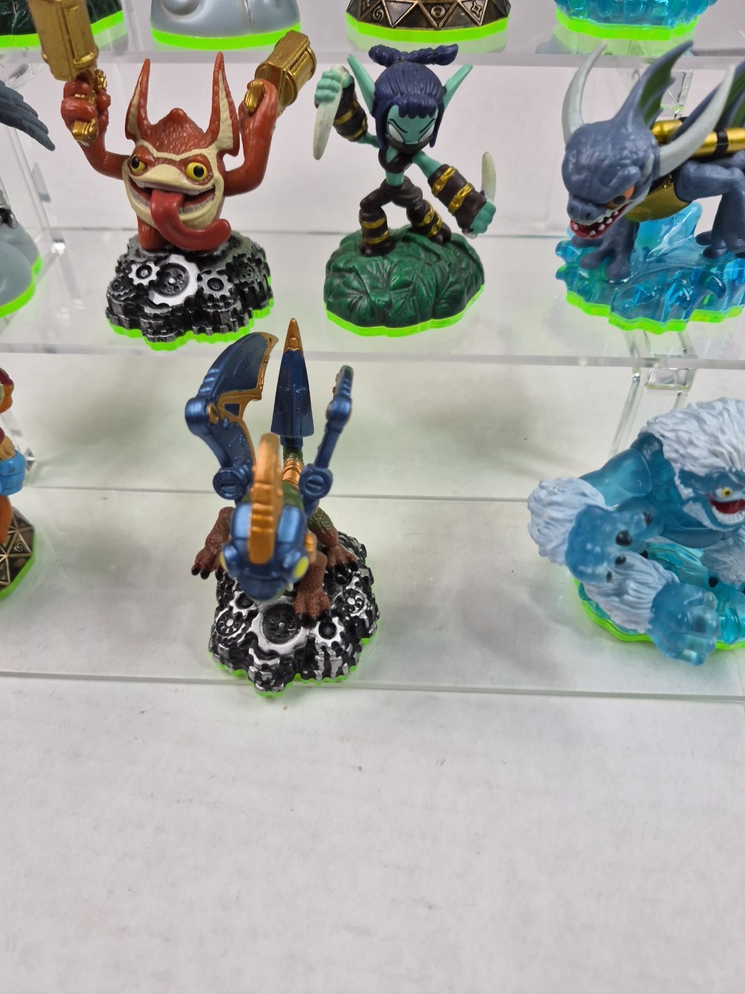 Skylanders Spyro’s Adventure Lot Figures Zap Slam Bam Drobot Sonic Boom Grunt