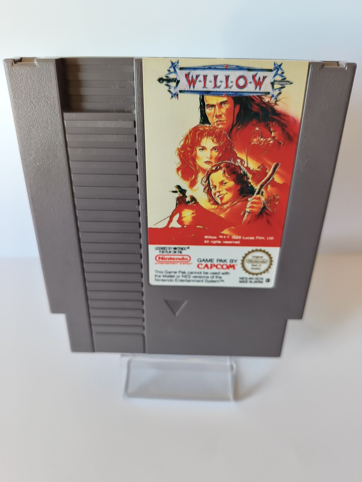 WILLOW (Rare English Version) PAL B NINTENDO NES 8BIT ORIGINAL CAPCOM