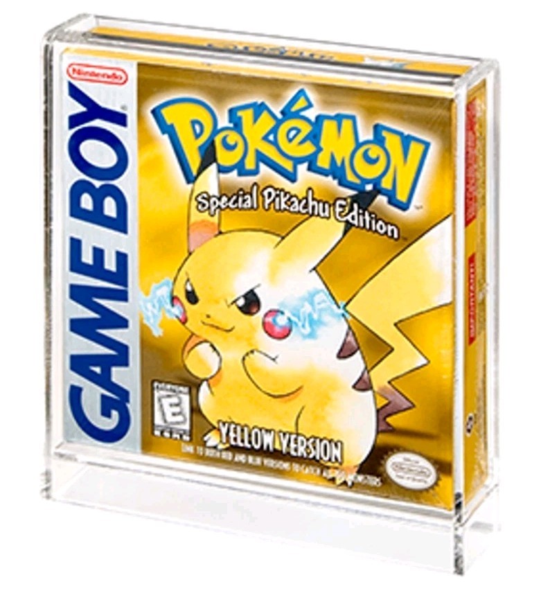 Gameboy Game Protective UV Acrylic Case- AFA VGA CGA – FREE S&H