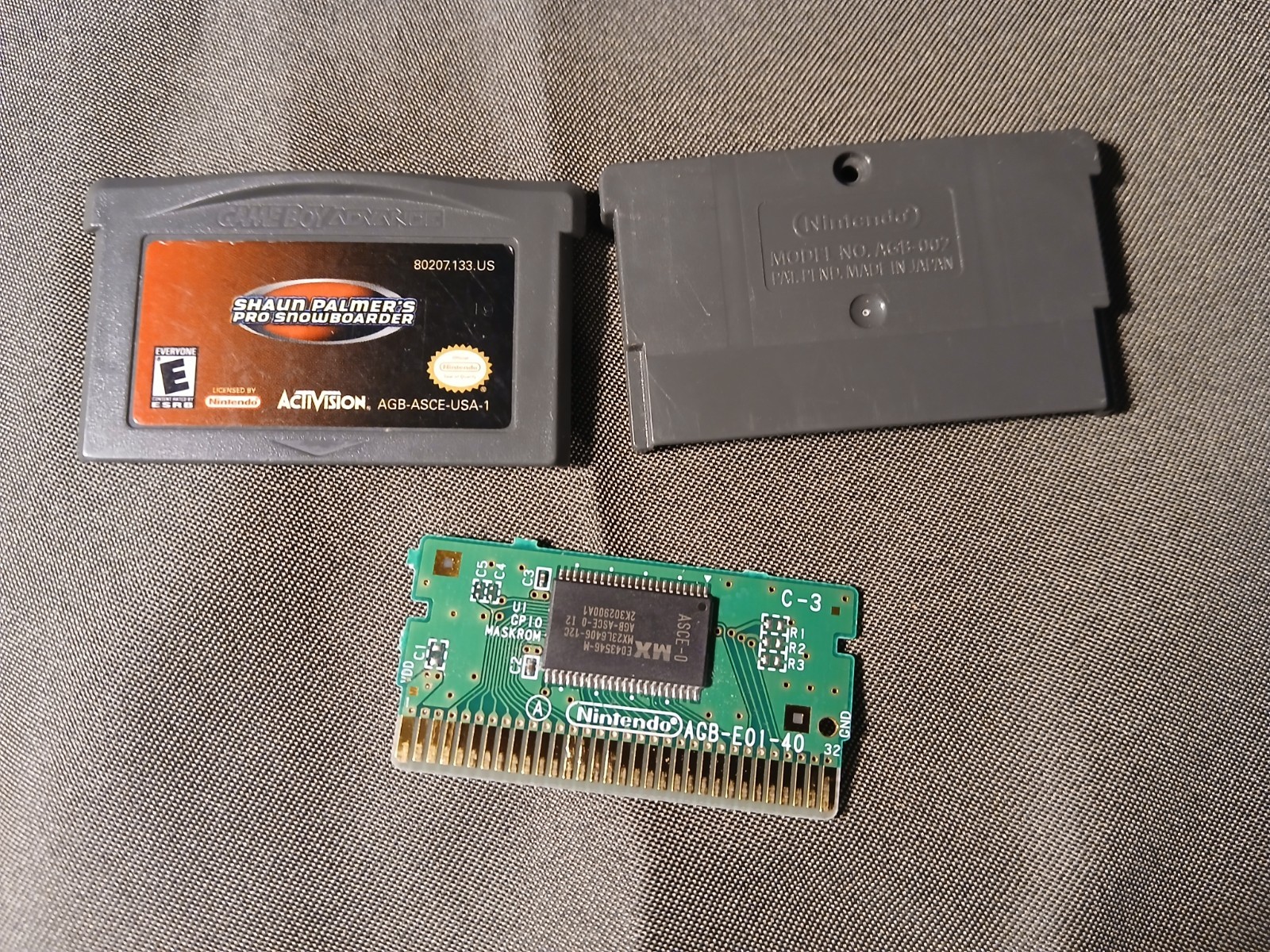 Shaun Palmer’s Pro Snowboarder GBA Game Boy Advance Tested Authentic Cart