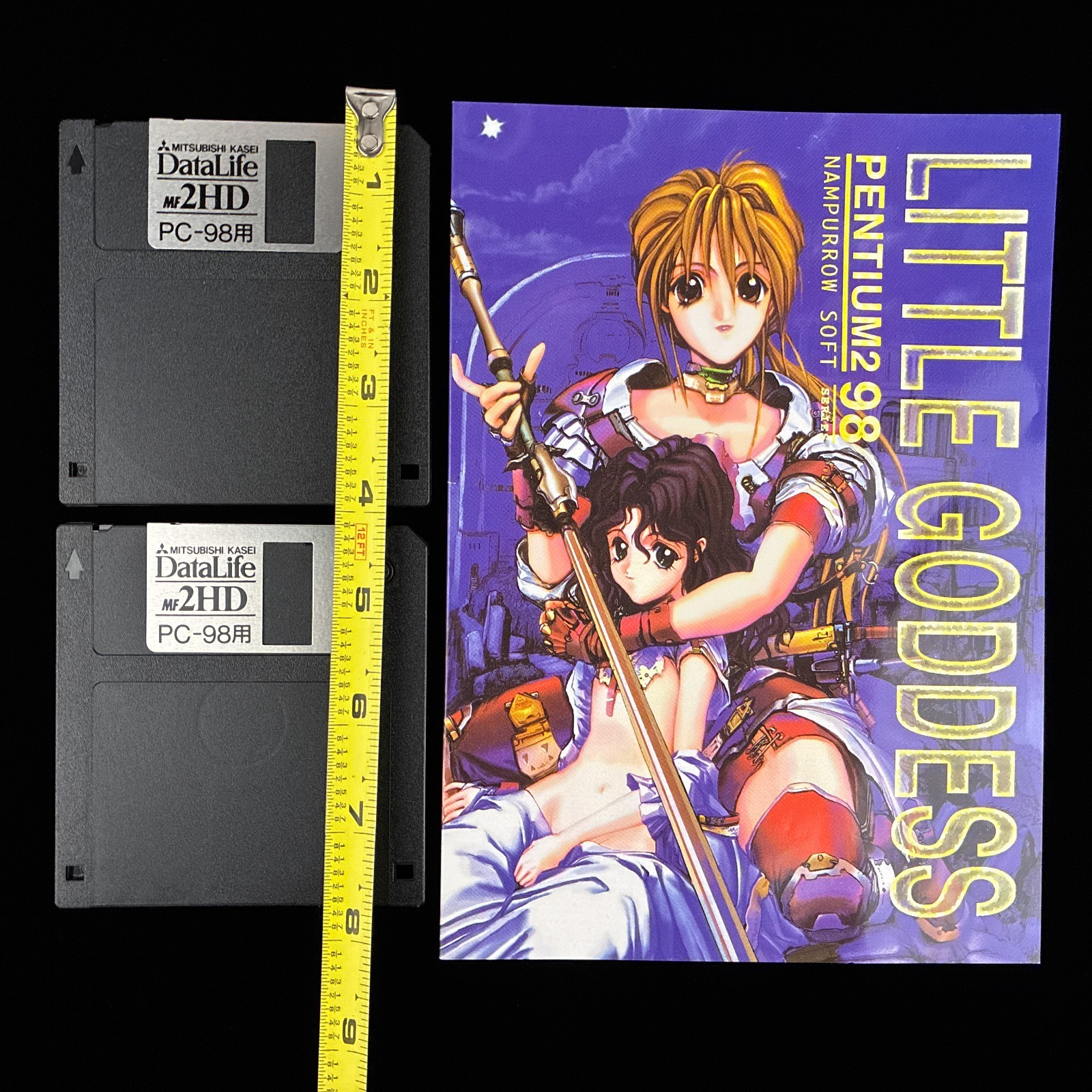 1994 NAMPURROW SOFT LITTLE GODDESS 3.5″ PC-98 PC-9801 Adventure RPG Doujin Game