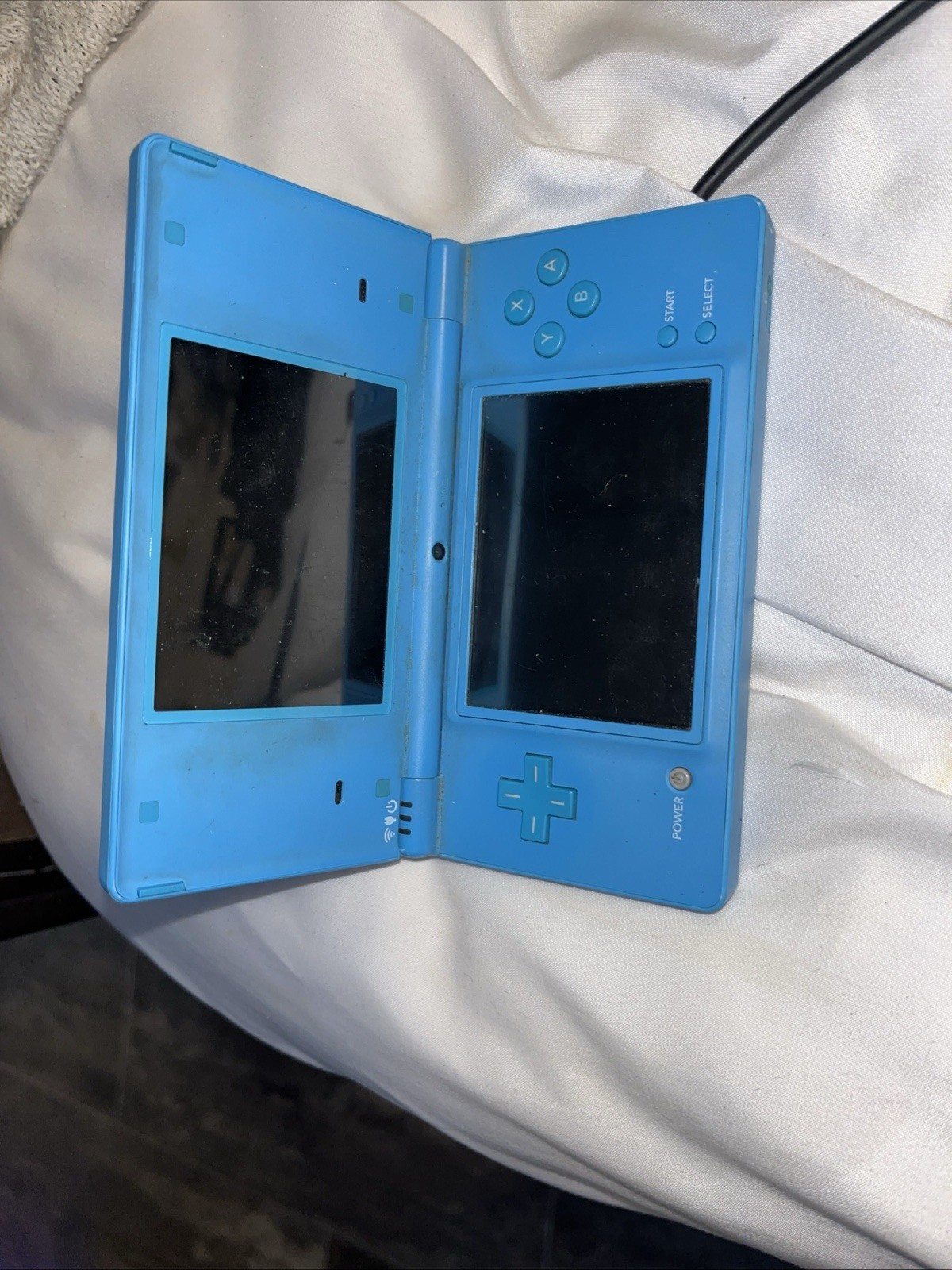 Nintendo DS Lite Blue Handheld Console with Nerf Case Wi-Fi Capability