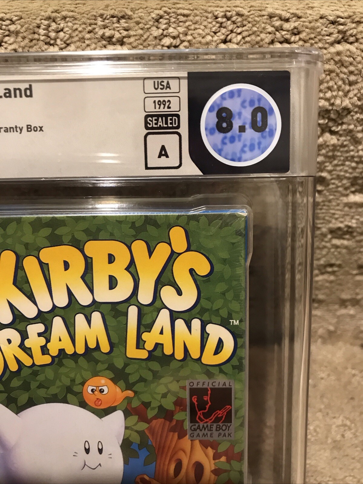 Kirby’s Dream Land (Nintendo Game Boy, 1992) Sealed New Wata 8.0 A