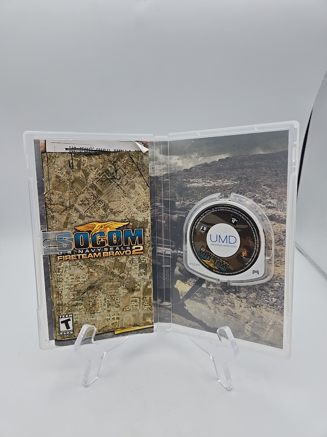 SOCOM: U.S. Navy SEALs — Fireteam Bravo 2 (Sony PSP, 2006)