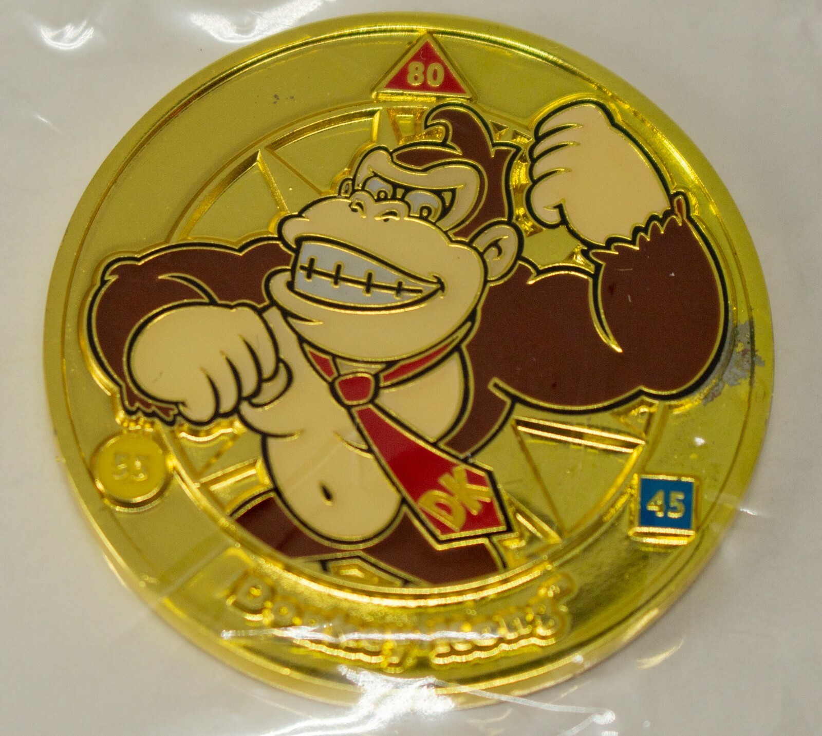 Super Mario Gold Challenge Coins Set of 4 Enterplay 2016 RARE Collectible – New