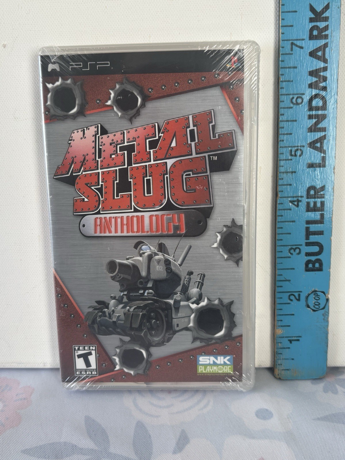 Metal Slug Anthology Video Game Sony PSP Handheld 2007 Complete W/ Manual Tested