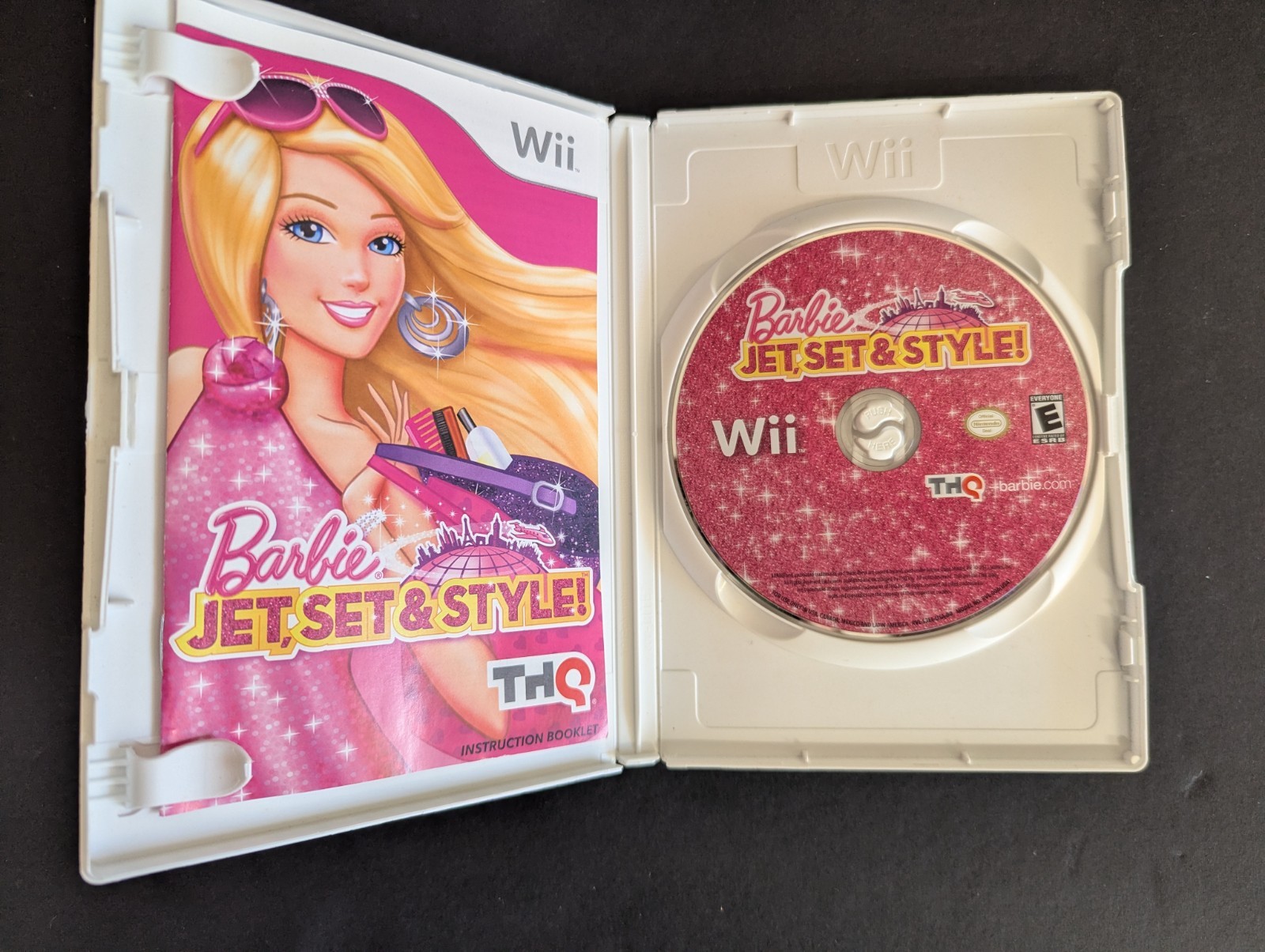 Barbie: Jet, Set & Style (Nintendo Wii, 2011) Complete