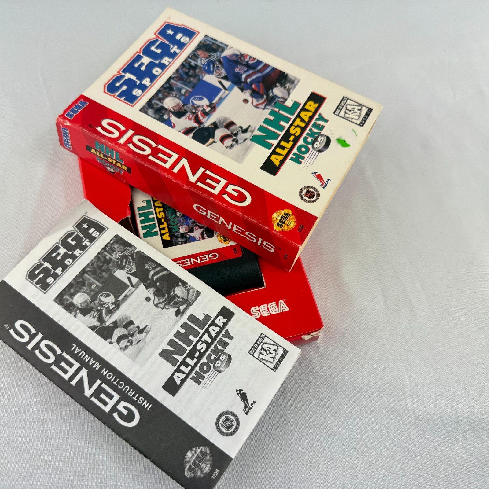 NHL All-Star Hockey 95 (Sega Genesis) – CIB