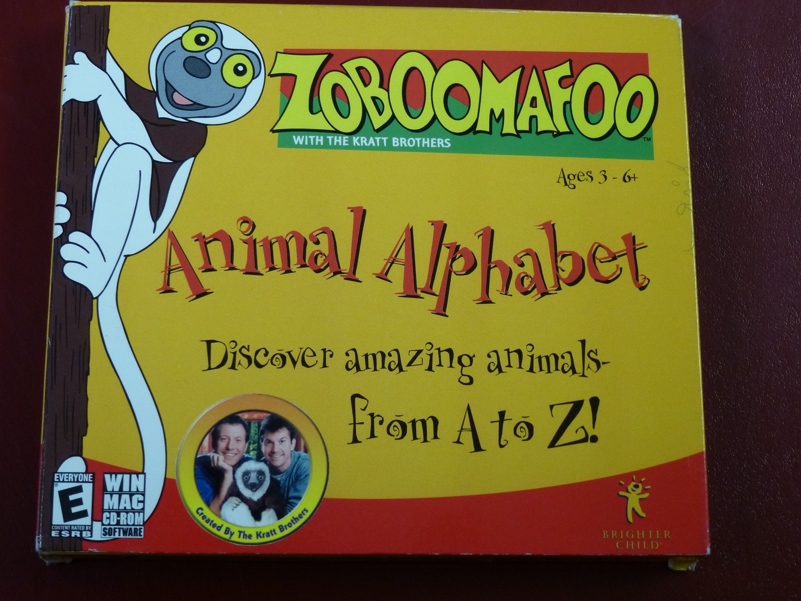 Video Game PC Zoboomafoo Animal Alphabet Discover animal a to z NEW SEALED