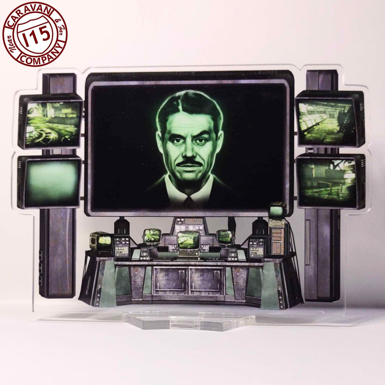 Fallout New Vegas Mr. House Lucky 38 Executive Suite Console Acrylic Standee